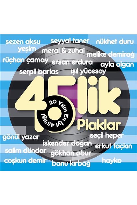 ossi müzik 45 lik Plaklar - Çeşitli Sanatçılar(2 PLAK)