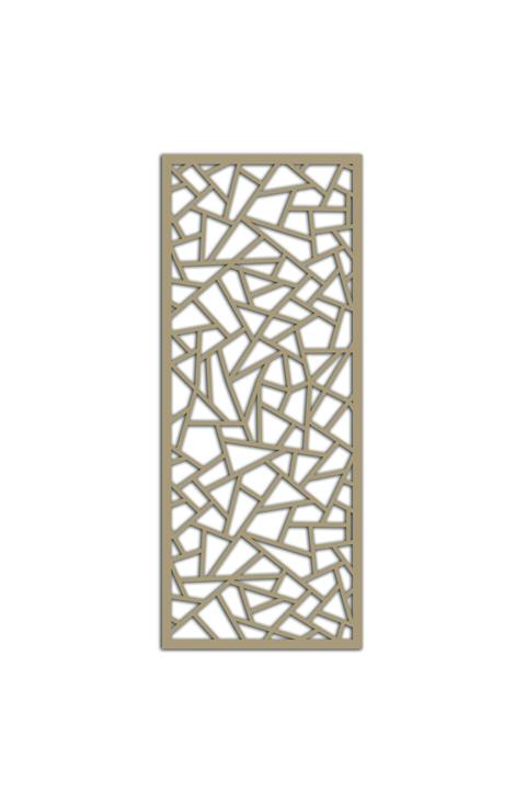 Liar Dekor Liar Ahşap Seperatör (Paravan) - KSP-205 - (10 mm) - (85 cm x 210 cm) - (Ham)