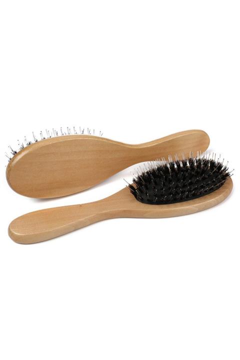 Esperer Kaynak Saç Açma Fırçası - Doğal Ahşap