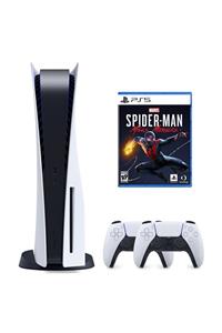 Sony Playstation 5 825 GB + 2. PS5 DualSense + PS5 Marvel's Spider-Man: Miles Morales (Eurasia Garantili)