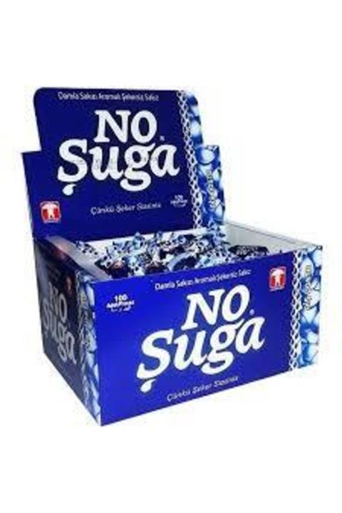 Kervan No Şuga Şekersiz Damla Sakızı Aromalı Sakız 100 Adet