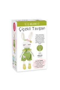 Tuva Yayıncılık Amigurumi Seti, Çiçekli Tavşan, Amigurumi Oyuncak Scf15