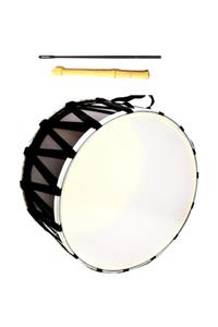 Yonka Pd-41 41 Cm Kayışlı Asma Davul Folklör Davulu ( Tokmak Ve Çubuk Hediye )