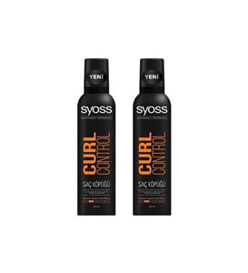 Syoss Curl Control- Bukle Belirginleştirici Köpük 250 ml x 2 Adet