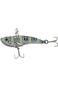 Savage Gear Vibrasyon 3d Vib Blade Minnow Jig 4gr - Lrf Jigleri Zebra Glow