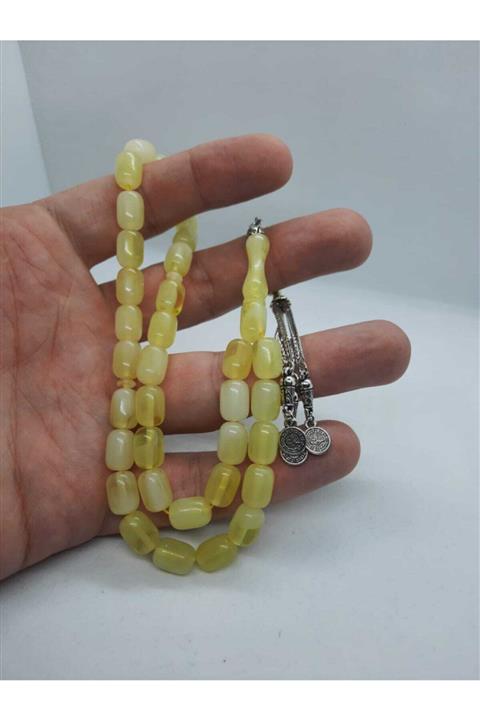 naturalisttaslar Alpaka Püsküllü 33 Luk Beyrut Damla Kehribar