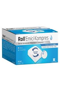 Roll Steril Nonwowen Gazlı Bez 7,5x7,5 cm 5x20 100 Adet