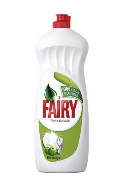 Fairy 650 Ml Sıvı Bulaşık Deterjanı Elma