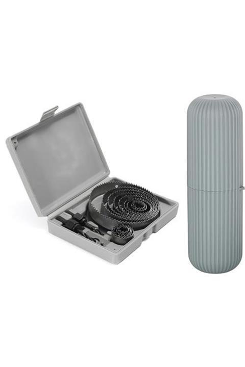 Transformacion 16 Parça Ahşap Buat Panç Malzeme Kutusu Seti