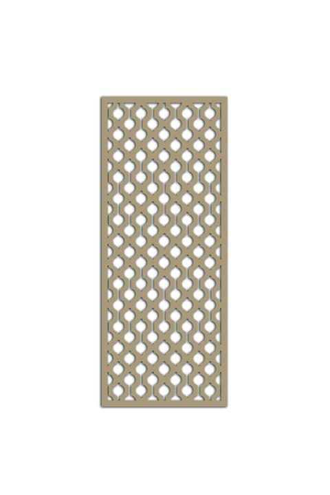 Liar Dekor Liar Ahşap Seperatör (Paravan) - KSP-210 - (10 mm) - (60 cm x 160 cm) - (Ham)