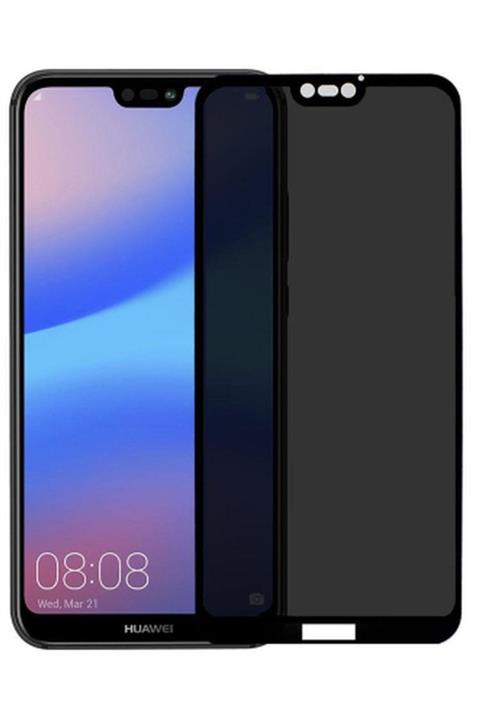 Gritty Huawei P20 Lite Ekran Koruyucu Gizli Hayalet Cam (TAM KAPLAMA)