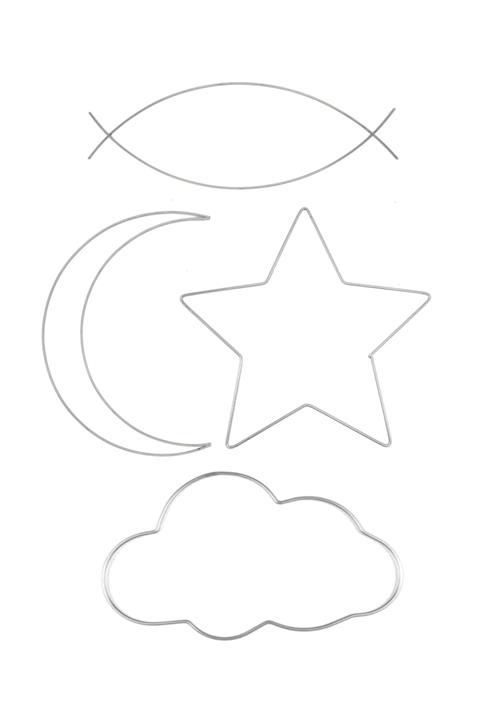 E Elmas 4'lü Makroma Başlangıç Kasnak Seti (30cm)