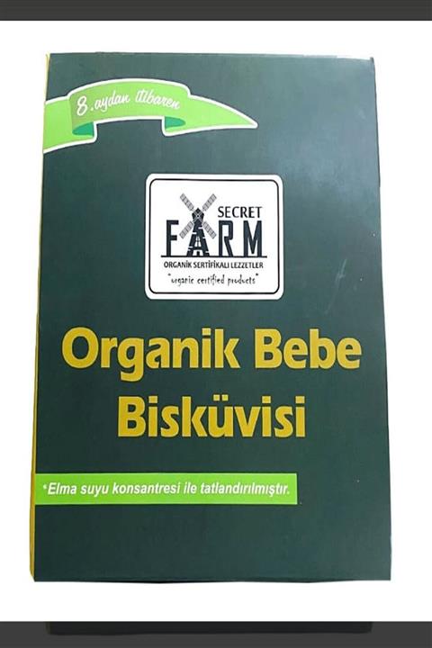 YAPILCAN SÜT Secret Farm Organik Bebe Bisküvisi 150gr