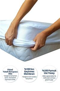 Atantex Fitted Mikro Havlulu Sıvı Geçirmez Yatak Koruyucu Alez