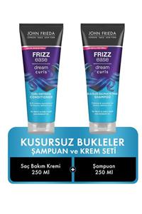 John Frieda Kusursuz Bukleler Için Saç Bakım Kremi Ve Şampuan 250 Ml 2'li