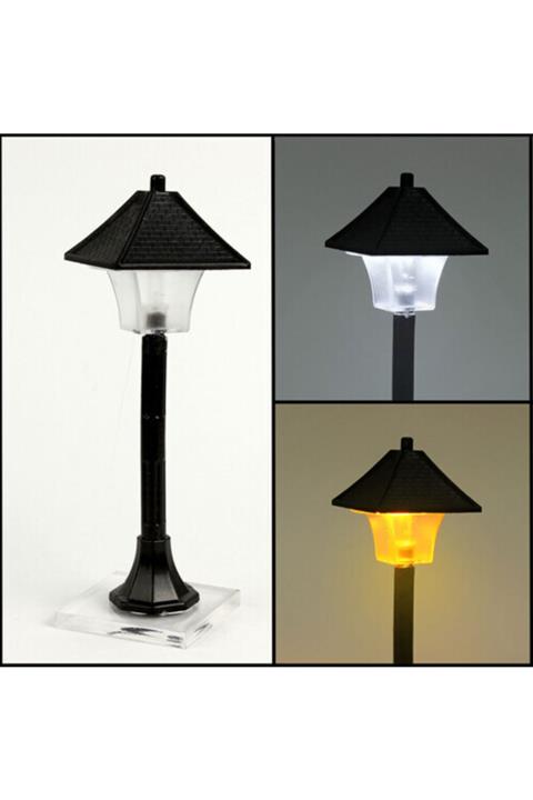 Minikbahcem Minyatür Teraryum Pilli Lamba Çift Renk Yanar