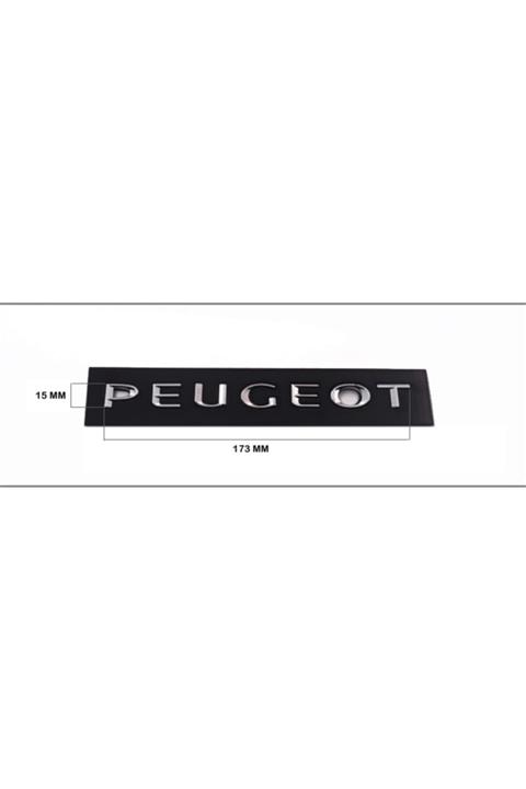 Peugeot Bagaj Yazısı ( 508-301 ) 173mm*15mm 8970