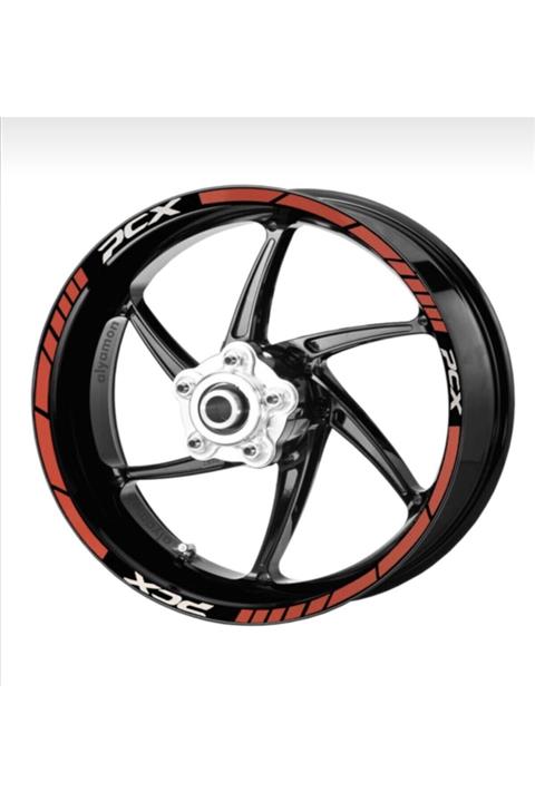GOGOPREMİUM Kırmızı Jant Şeridi Pcx