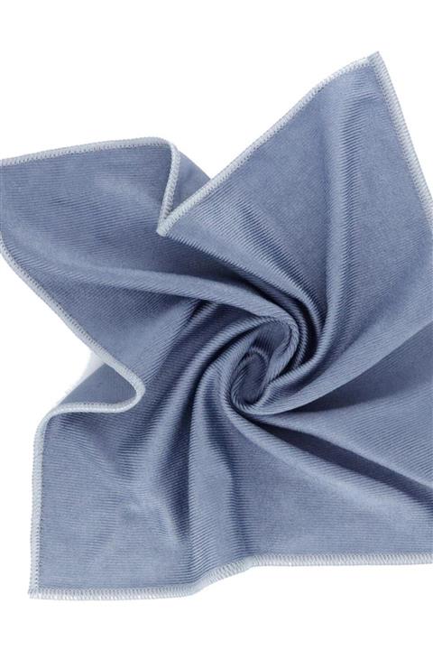 SİLVER HOME Mikrofiber 50x70cm Ekstra Kalın Cam Temizlik Bezi - Gri