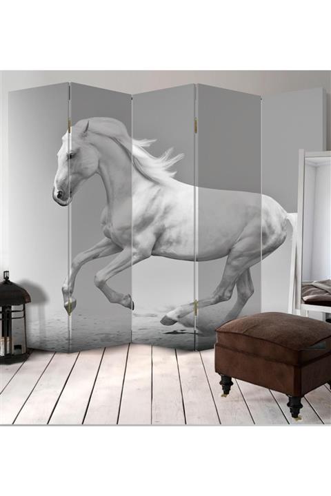 Modacanvas Gri 5 Kanatlı Paravan