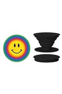 Blue Phone Accessories Smile Popsockets