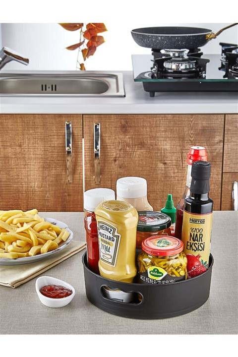 Bekar Evim 360° Dönebilen Sunum Tepsisi Çok Amaçlı