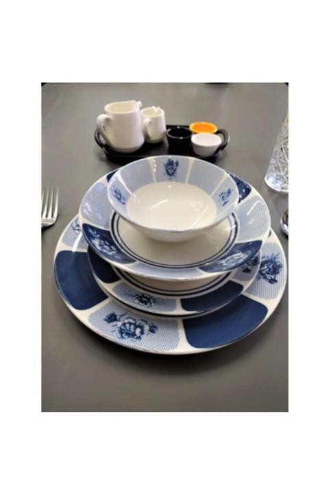 Bonna Chichi Flower Pino 24 Parça Yemek Seti