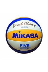 MIKASA Mavi Vls-300 Sentet.deri Voleyb.top