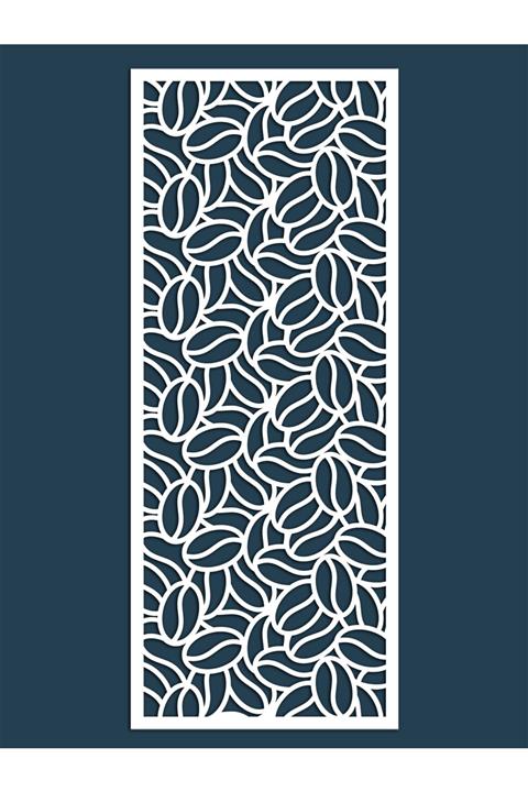 Liar Dekor Liar Ahşap Seperatör (Paravan) - KSP-40 - (10 mm) - (60 cm x 160 cm) - (Beyaz)