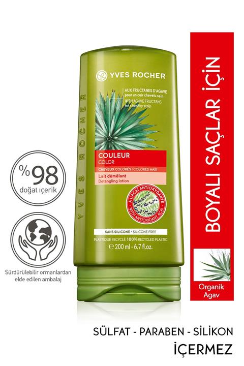 Yves Rocher Boyalı Saçlar için Renk Koruyucu Saç Kremi - 200 ml