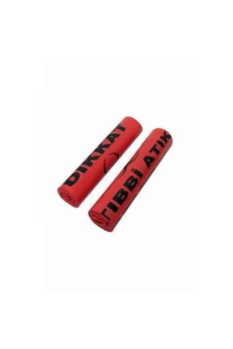 İstoç Türk 3 Adet Tıbbi Atık Poşeti Jumbo Boy 80x110cm 800 gr - Tıbbi Çöp Torbası