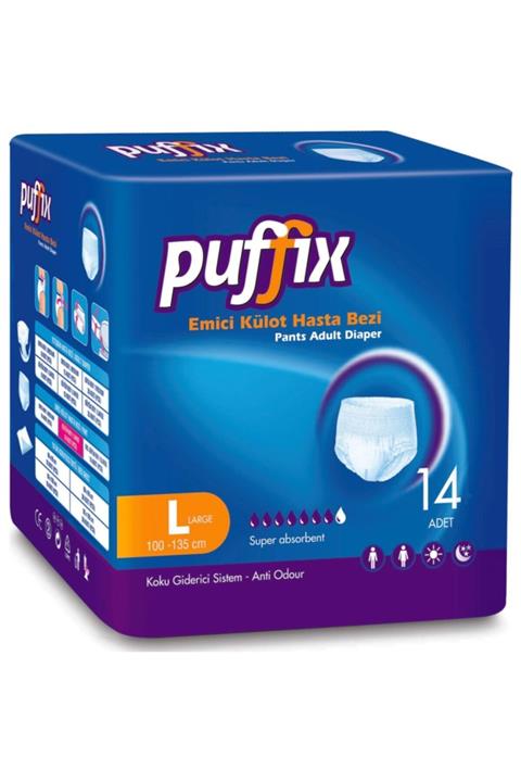 Puffix Hasta Bezi Emici Külot Large