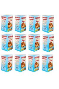 DogMozz Premium Köpek Tuvalet Çiş Eğitim Pedi Yapışkan Bantlı 60x90 Cm 10 'lu Paket X 12 Adet