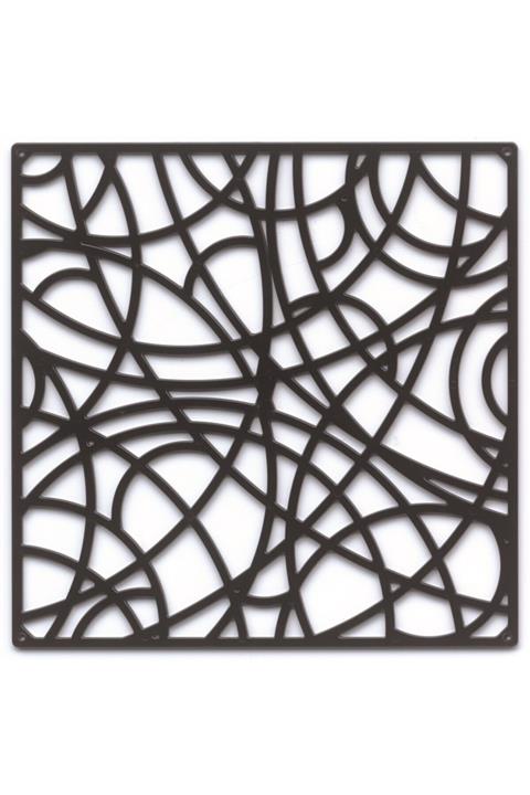 Erbey Plastik Siyah Ara Bölme Seperatör 10 Adet 30x30 cm