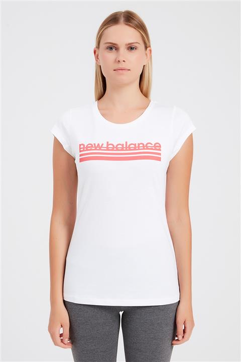 New Balance Kadın T-Shirt - NB VOM TEE - V-WTT918-WT