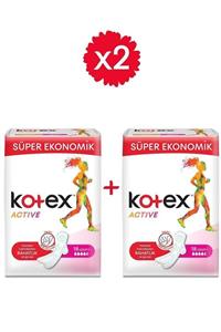 Kotex Active Ped 18'li Uzun - 2'li Paket