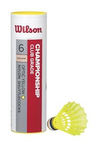 Wilson 6lı Sarı Badminton Topu Championship 78 ( WRT6044YE78 )