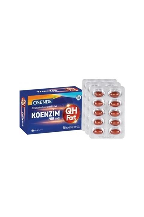 Tab İlaç Osende Koenzim Qh Fort 30 Yumuşak Kapsül
