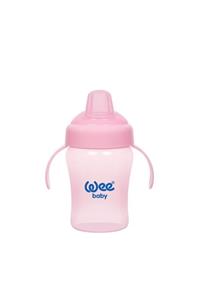 Wee Baby Colurful Akıtmaz Kulplu Antikolik Bardak 240 Ml - Pembe