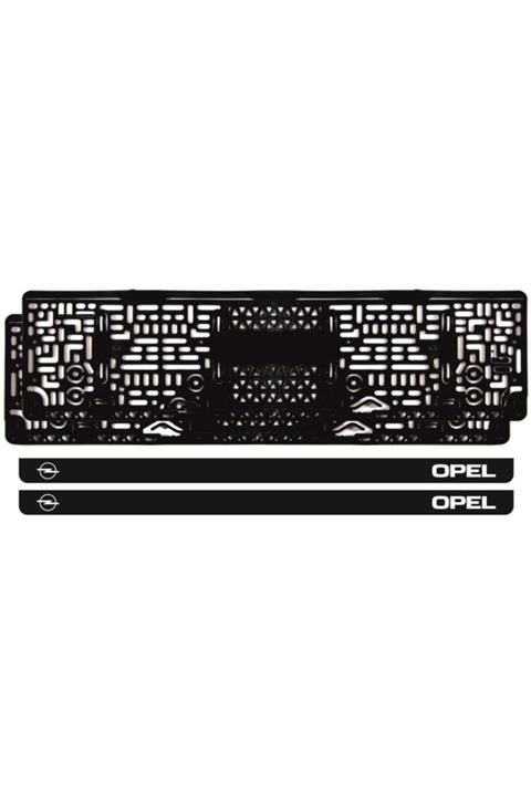 Ömr Dizayn Hediye Lazer Kesim Opel Logolu Takmatik Plakalık