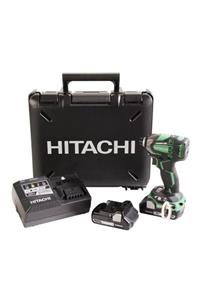 HITACHI Hitachi Wh18Dbdl2 18Volt/5.0Ah Li-Ion Çift Akülü Kömürsüz Profesyonel Darbeli Tornavida