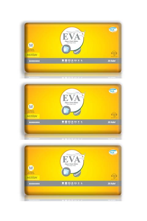 EVA Klasik Külot 90 Adet Small Medium Large Xlarge Kadın Erkek Hasta Bezi
