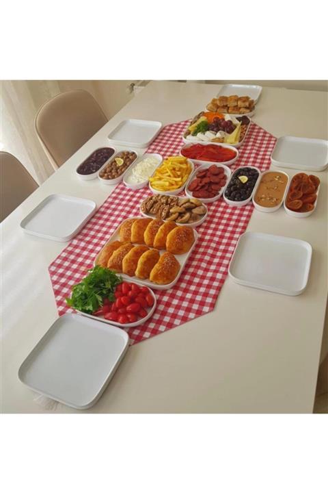 Bambum Atabeyhome Sera 6 Kişilik 20 Parça Seramik Kahvaltı Takımı