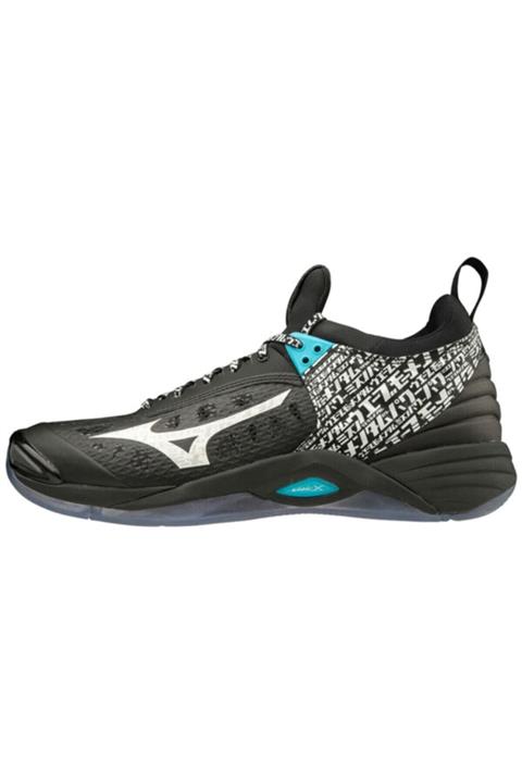 MIZUNO Wave Momentum Katakana Pack Unisex Voleybol Ayakkabısı Siyah