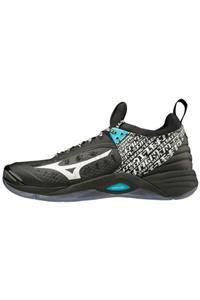 MIZUNO Wave Momentum Katakana Pack Unisex Voleybol Ayakkabısı Siyah