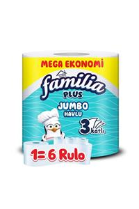 familia Plus 1=6 Jumbo Havlu 6 Rulo