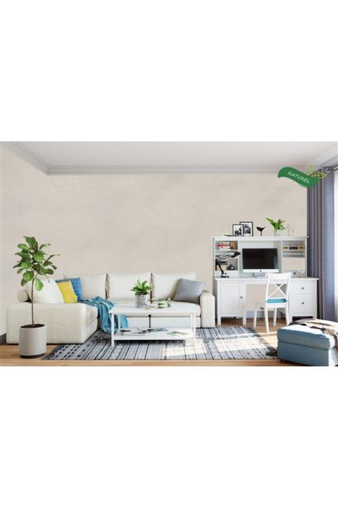 Vakar Dekoratif Iç Cephe Sıvası - Canlı Sıva-eco-05 Krem