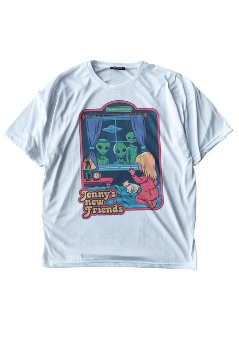 Kozmik Tapestry Jenny's New Friends Tişört