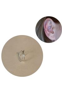 Bylin Takı Çapraz Ince Earcuff Ve Hızma