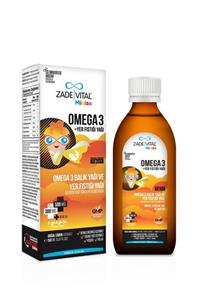 Zade Vital Miniza Omega-3 Balık Yağ Ve Yer Fıstığı Yağı 150 ml